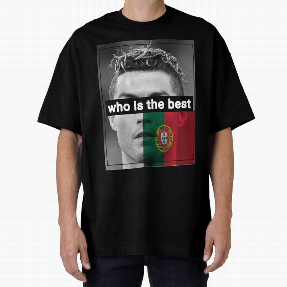 ronaldo Oversized T-Shirt Experience FIFA World Cup 2026 with Neymar, Portugal, Spain and Germany Energy, Game Day Rituals, Football Legends, Country Pride and the Road to the Final; Ideal for Football Dads, Football Moms, Friends, Collectors and
