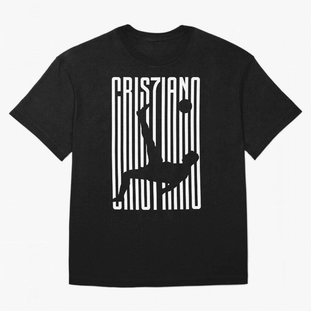 CR7 Juve White Oversized T-Shirt Support Global Football Passion for FIFA World Cup 2026, Highlighting CR7, Argentina, France and Brazil, Champion Mindset, Group Stage Buzz, Knockout Tension and Passionate Fan Culture; Ideal for Passionate Fans Who