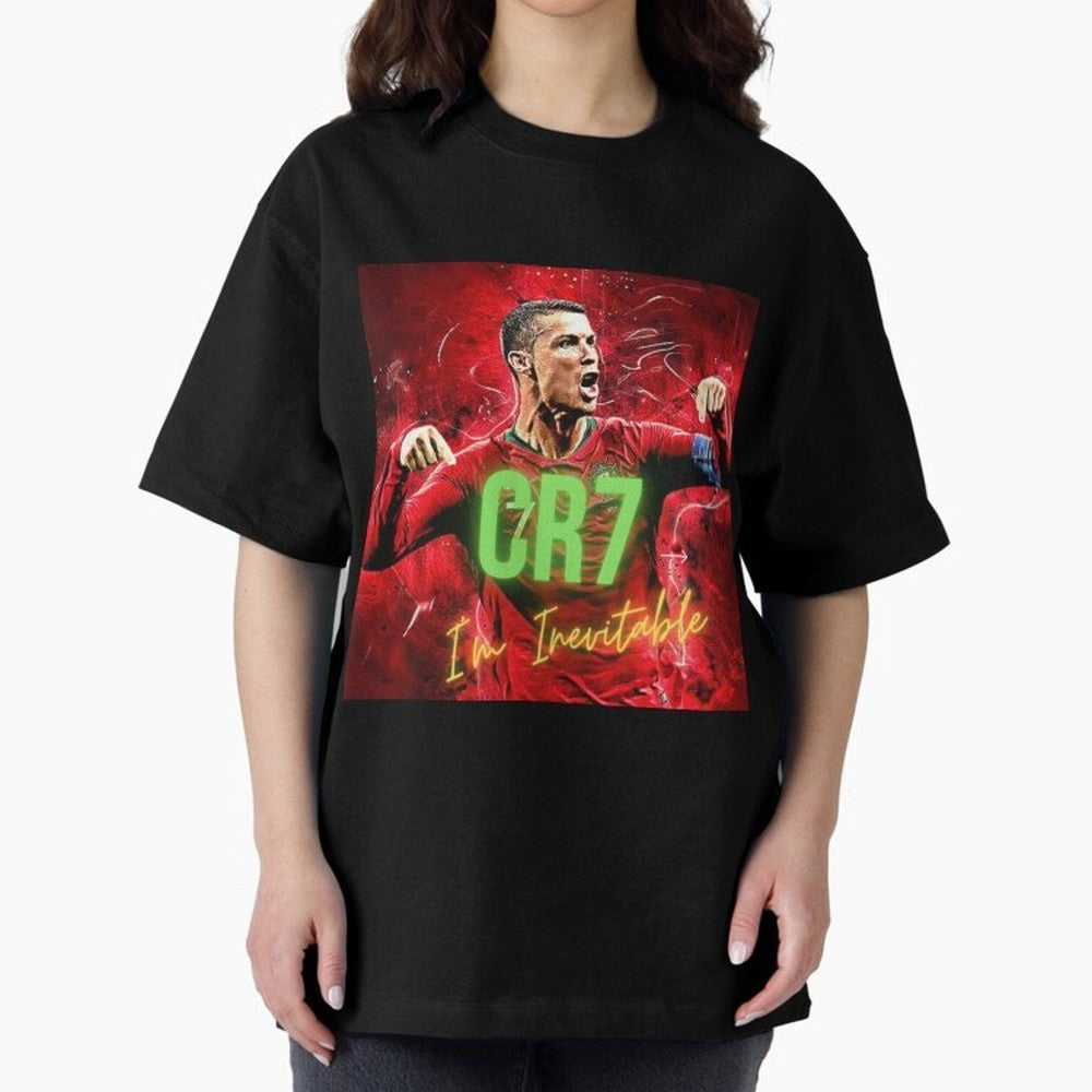 CR7 Oversized T-Shirt Feel FIFA World Cup 2026 USA Canada Mexico Spirit, with Brazil, Neymar, Worldwide Fan Energy, Dramatic Goals, Stadium Lights and Championship Celebrations; Made for Collectors Who Enjoy Iconic Players, Country Pride, Vintage