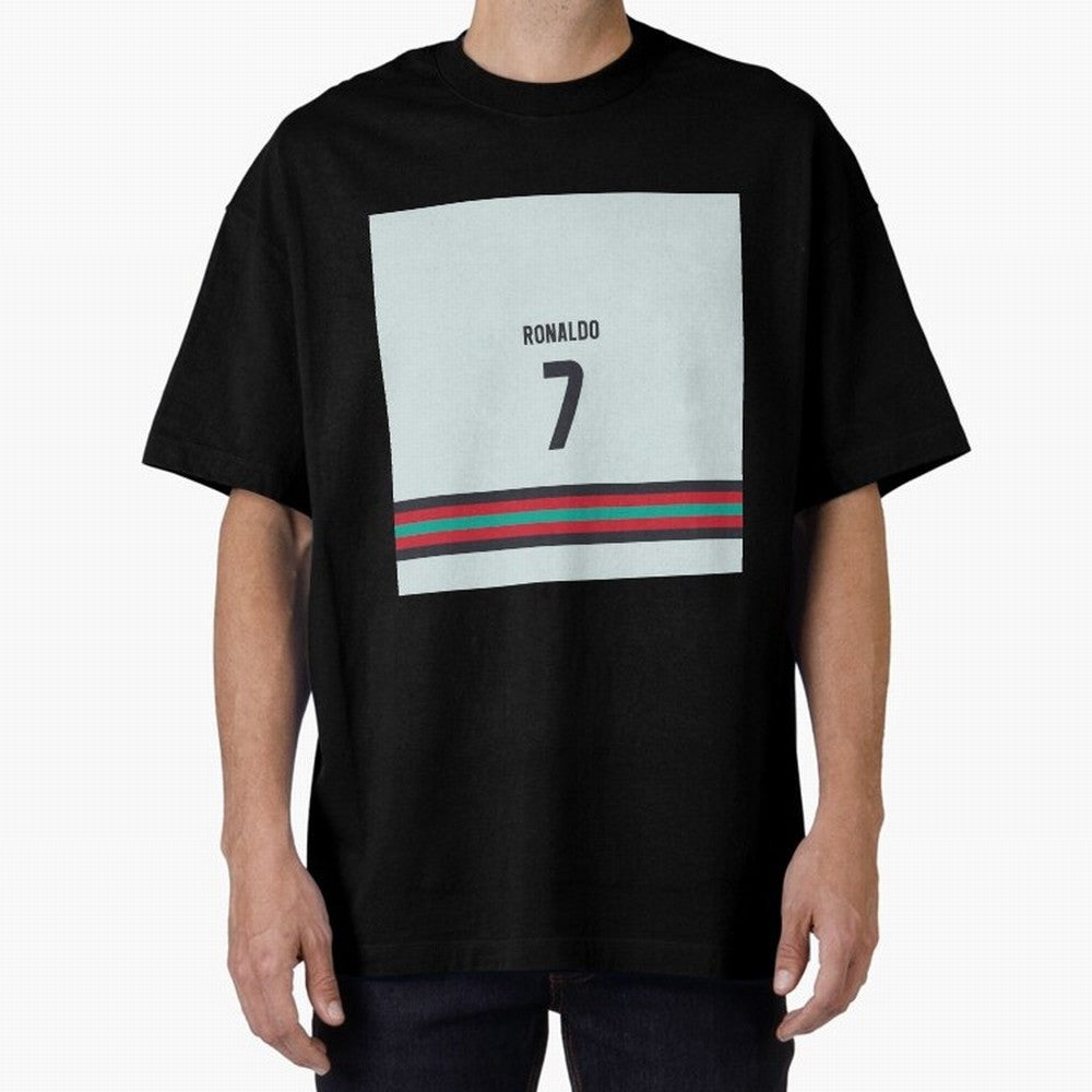 Cristiano Ronaldo Portugal Away Oversized T-Shirt Join the Countdown to FIFA World Cup 2026 Group Stage for Fans of Neymar, Haaland and Cristiano Ronaldo and Portugal, Bringing Worldwide Fan Energy, Dramatic Goals, Stadium Lights and Championship