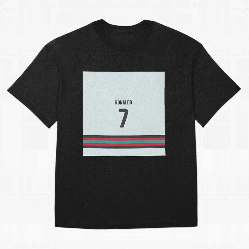 Cristiano Ronaldo Portugal Away Oversized T-Shirt Join the Countdown to FIFA World Cup 2026 Group Stage for Fans of Neymar, Haaland and Cristiano Ronaldo and Portugal, Bringing Worldwide Fan Energy, Dramatic Goals, Stadium Lights and Championship