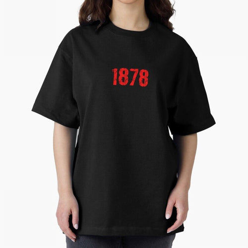 1878 Oversized T-Shirt Celebrate Classic Football Spirit in the FIFA World Cup 2026 Journey through Messi, CR7 and Mbappe Highlights, Brazil, Portugal and Argentina Pride, Champion Mindset, Group Stage Buzz, Knockout Tension and Passionate Fan