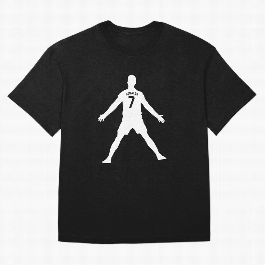 Cristiano Ronaldo Celebration in White Oversized T-Shirt Treasure FIFA World Cup 2026 for Fans of Mbappe and Neymar and Spain, Bringing Football History, Final Match Energy, Crowd Noise and Once in a Lifetime Moments; Great for Watch Parties,