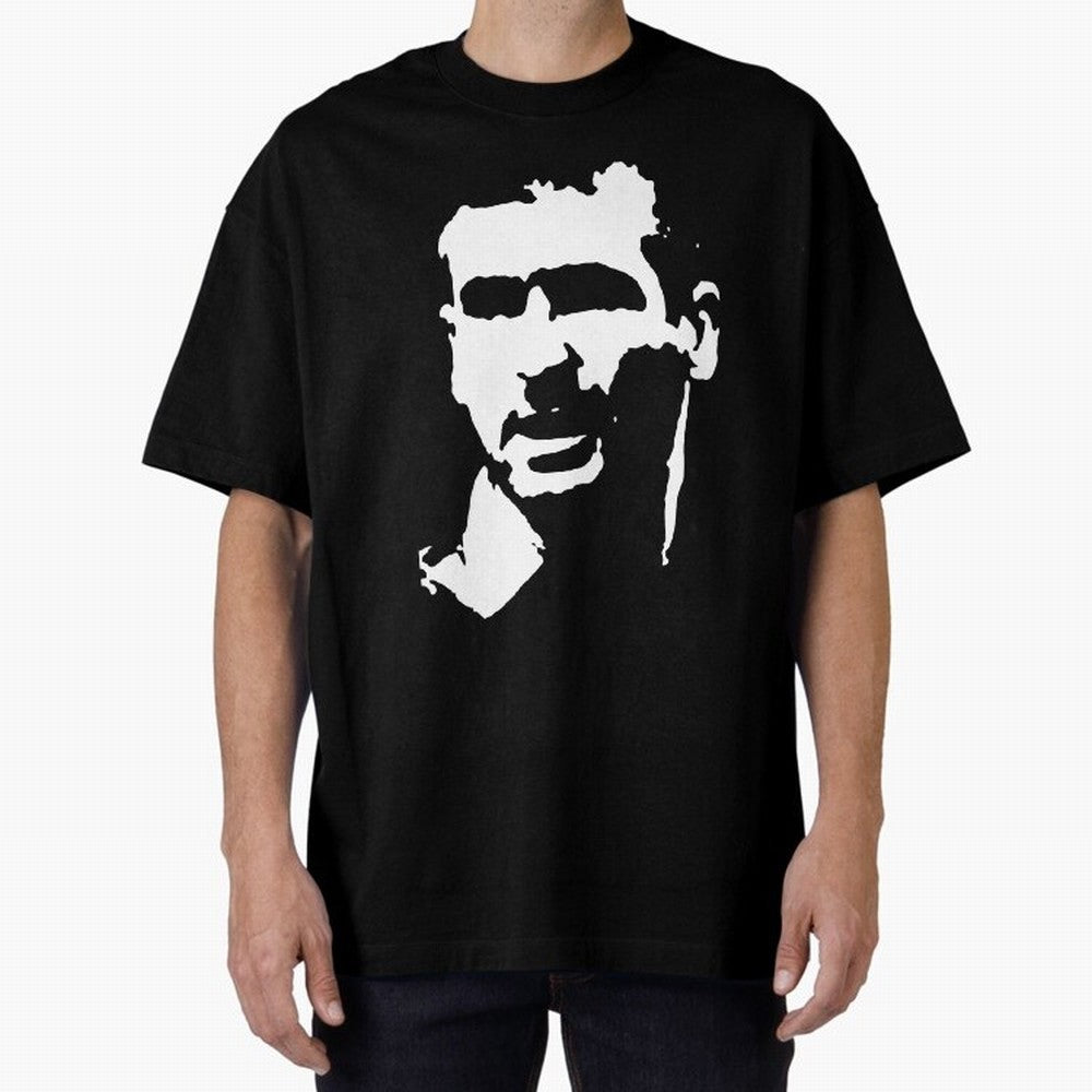 Eric Cantona Manchester Football Legend Oversized T-Shirt Bring Retro Soccer Energy to FIFA World Cup 2026 Group Stage Spirit, Capturing Spain and Netherlands, CR7 and Messi, Fan Favorite Moments, National Team Passion, Big Match Drama and Soccer