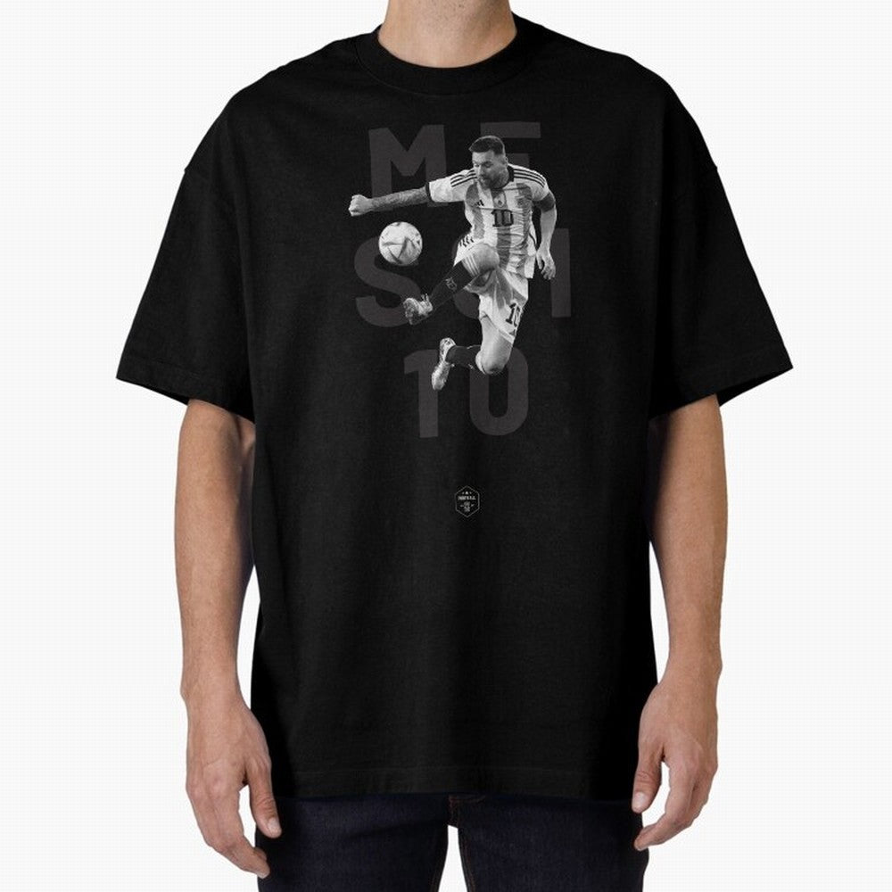 Lionel Messi Oversized T-Shirt Show Passion for the Stars of FIFA World Cup 2026 USA Canada Mexico Filled with Mbappe and Neymar, England Energy, Classic Soccer Heritage, Championship Pressure, Fan Loyalty and International Pride; Made for