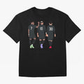 Messi Neymar France Football Players Trio Mmn #y79 Oversized T-Shirt Show Match Day Excitement for the FIFA World Cup 2026 USA Canada Mexico Journey through Cristiano Ronaldo, Haaland and CR7 Highlights, England Pride, Worldwide Fan Energy,