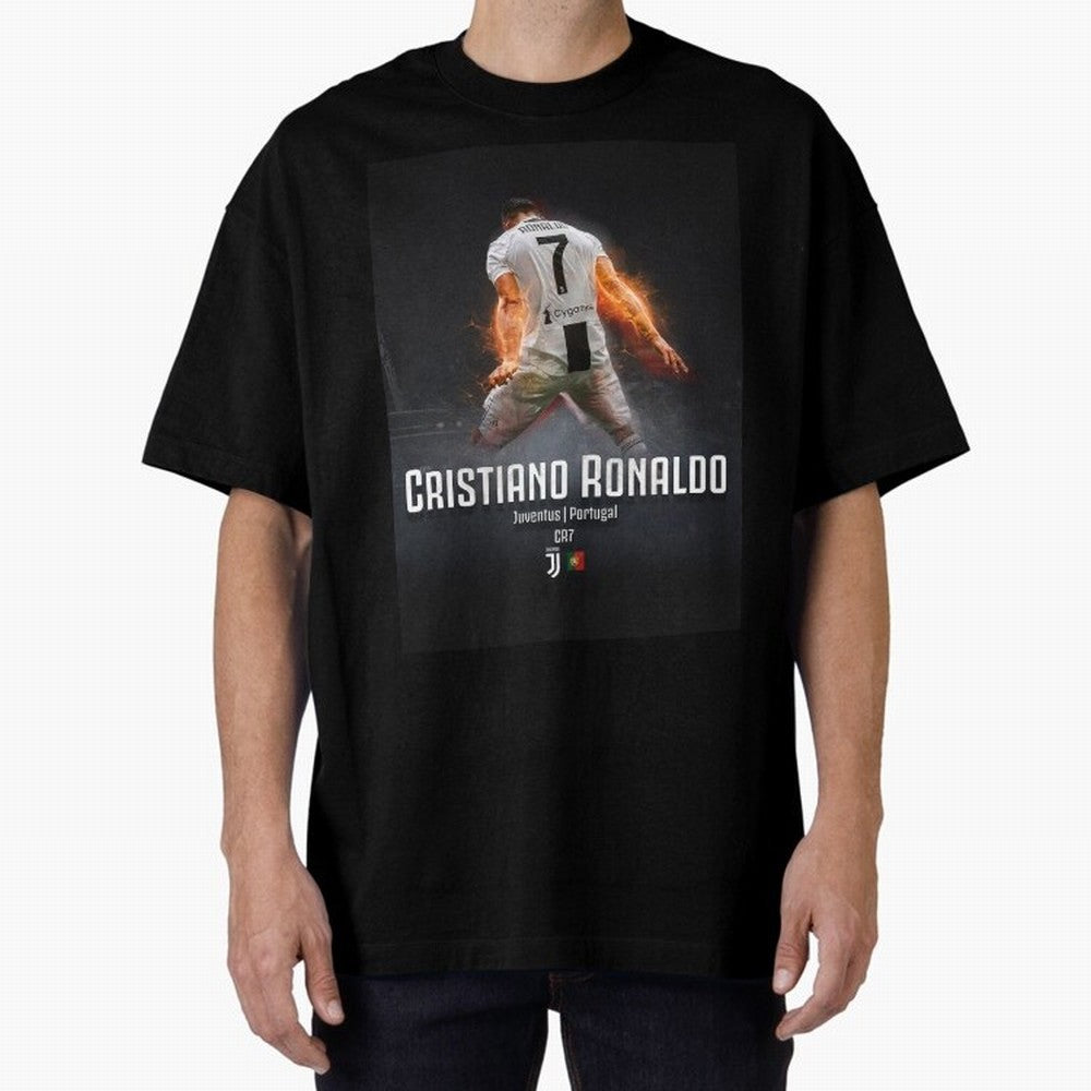 CR7 ¡ï Oversized T-Shirt Represent Football Lovers during FIFA World Cup 2026 Made for CR7 and Messi, Brazil, Portugal and Argentina Energy, Football History, Final Match Energy, Crowd Noise and Once in a Lifetime Moments; Made for Die Hard