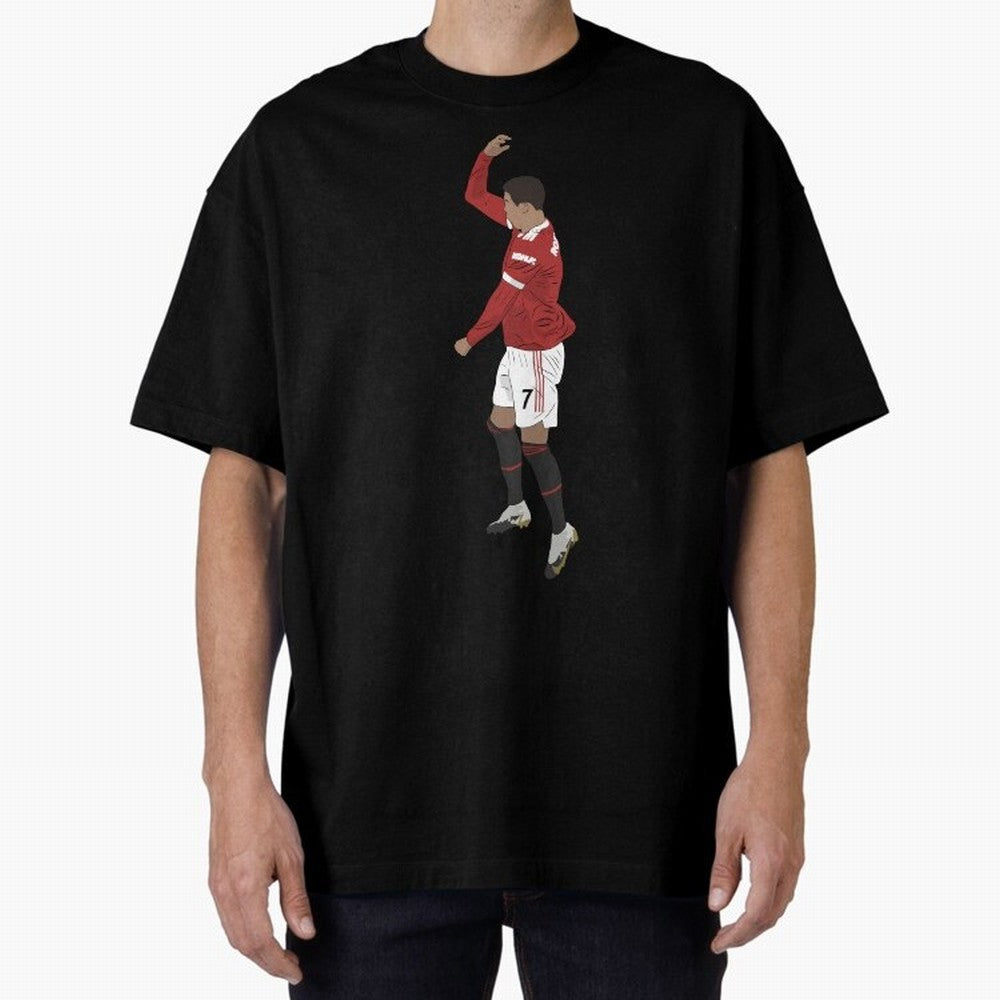 Cristiano Ronaldo Pirouette Siuuuu Goal Celebration Oversized T-Shirt Enjoy the Biggest Football Party of FIFA World Cup 2026 for Fans of Messi and Cristiano Ronaldo and Brazil, Portugal and Argentina, Bringing Soccer Culture, Superstar Moments,