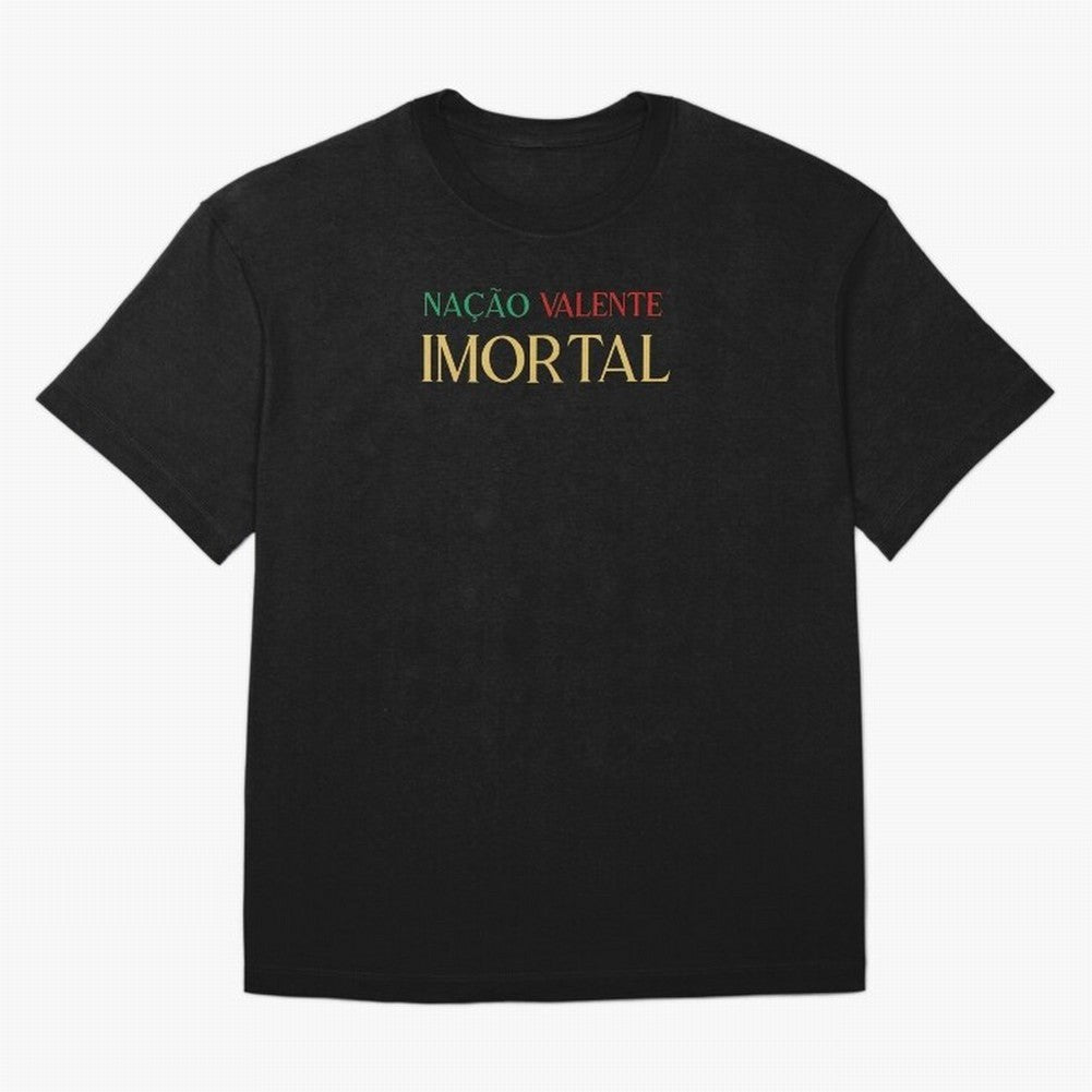 Na??o Valente Imortal Portugal Tuga Oversized T-Shirt Celebrate the Stars of the FIFA World Cup 2026 Group Stage Journey through Messi and Cristiano Ronaldo Highlights, England Pride, Fan Favorite Moments, National Team Passion, Big Match Drama and