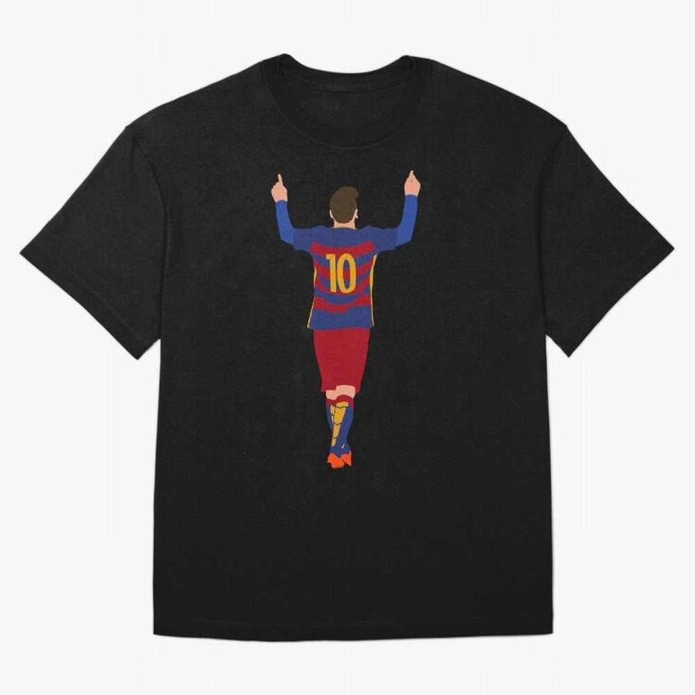 Lionel Messi - Fc Barcelona #s14 Oversized T-Shirt Spotlight Global Football Passion for FIFA World Cup 2026 USA Canada Mexico, Connected to Mbappe, England and Germany, Tournament Hype, Historic Matchups, Family Viewing Parties and Global Sports