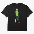 Alejandro Garnacho Ronaldo Peace Goal Celebration Oversized T-Shirt Bring Stadium Energy to the FIFA World Cup 2026 Journey through Mbappe and Neymar Highlights, Netherlands Pride, Sports Nostalgia, International Competition, Famous Players and