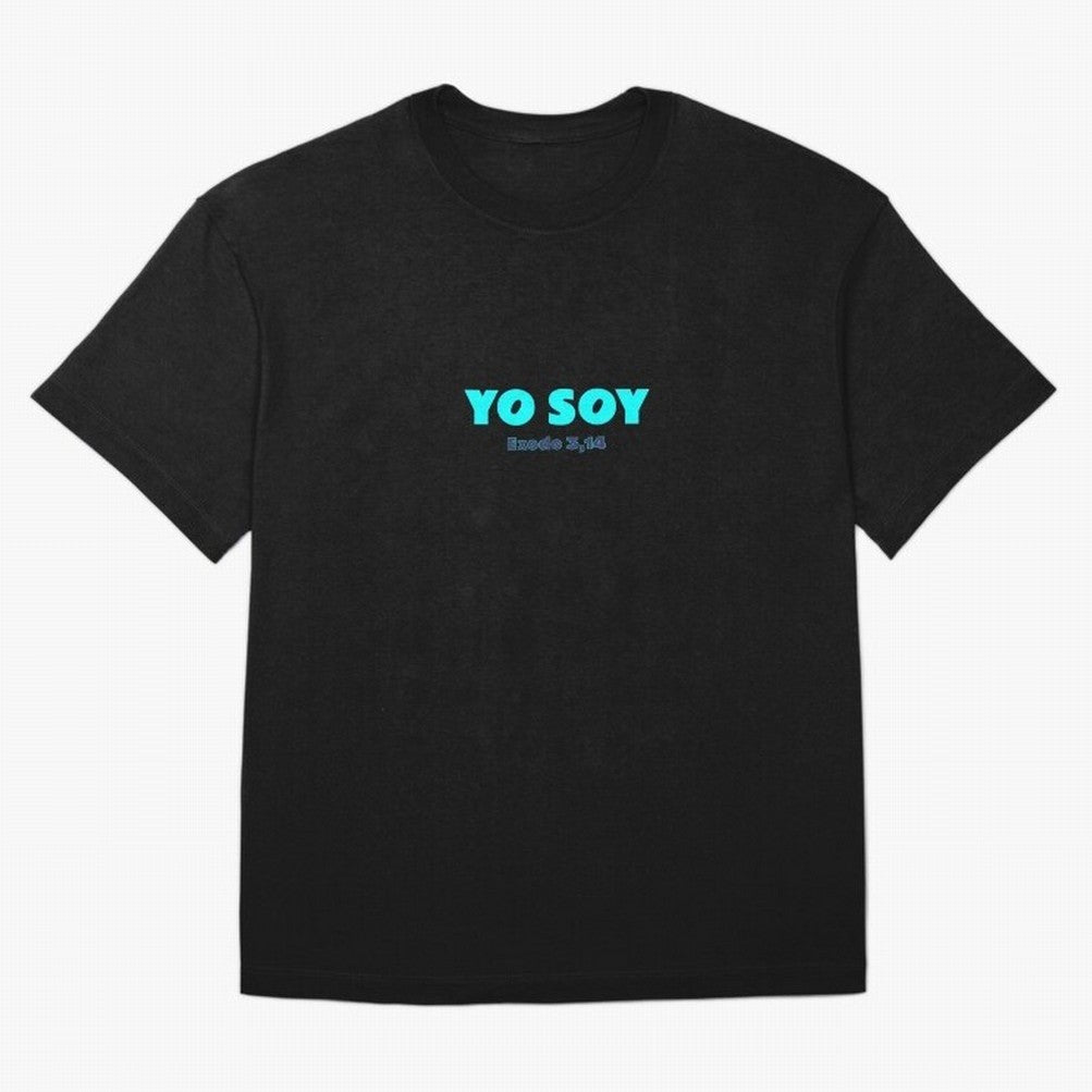 Yo soy ¨C Exodus 3,14 Oversized T-Shirt Relive Global Football Passion for FIFA World Cup 2026 Group Stage, Highlighting Mbappe and Neymar, Brazil, Soccer Culture, Superstar Moments, National Team Dreams and Competitive Fire; Perfect for People Who