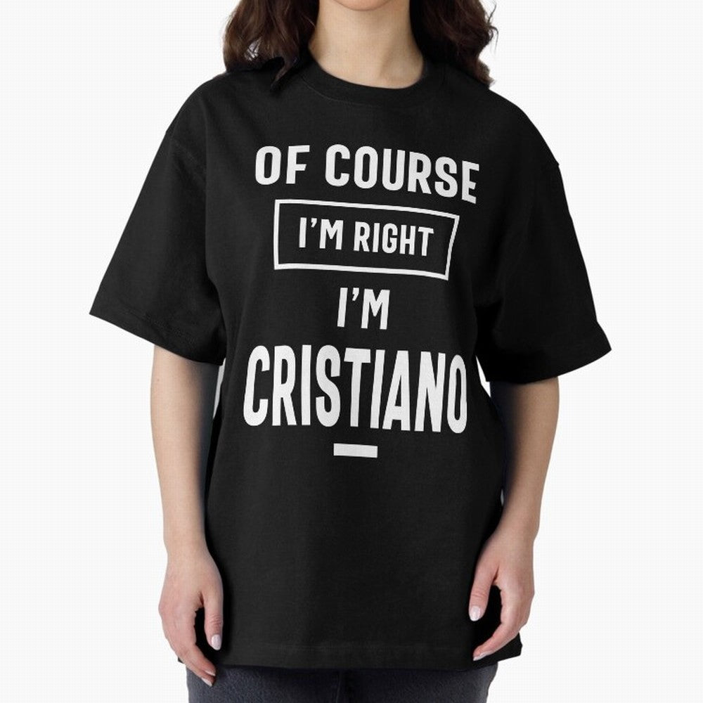 Cristiano Personalized Name Birthday Gift Oversized T-Shirt Represent FIFA World Cup 2026 USA Canada Mexico with Cristiano Ronaldo, Germany Energy, Football Festival Excitement, Trophy Ambitions, Country Rivalries and Star Player Buzz; Perfect for
