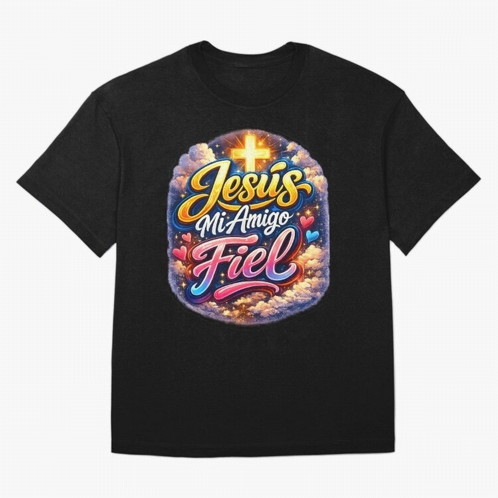 Jesus my faithful friend Oversized T-Shirt Make Your Look Match the FIFA World Cup 2026 Journey through Cristiano Ronaldo Highlights, Spain Pride, Sports Nostalgia, International Competition, Famous Players and Unforgettable Victories; Perfect for