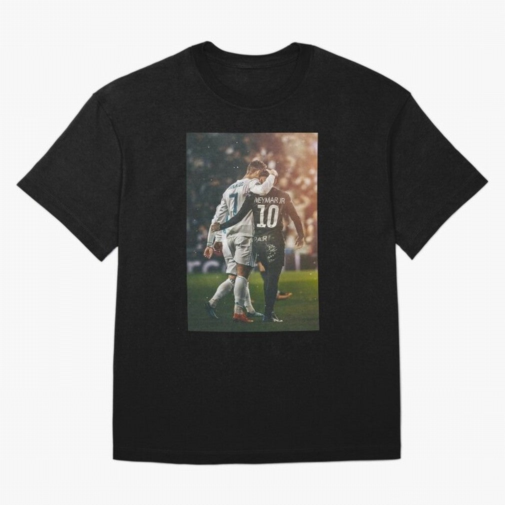 Neymar and Ronaldo Oversized T-Shirt Carry the Dream of the FIFA World Cup 2026 Journey through Neymar Highlights, Germany Pride, Match Day Excitement, Supporter Culture, Golden Goals and Global Football Passion; Made for Collectors Who Enjoy