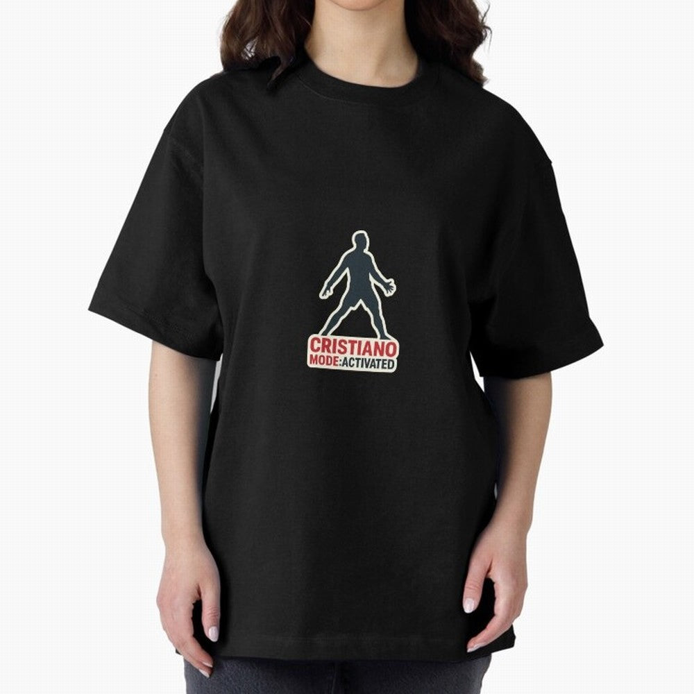 Cristiano Mode: Activated Oversized T-Shirt Keep Football History Alive during FIFA World Cup 2026 for Fans of CR7 and Messi and Argentina, Bringing Worldwide Fan Energy, Dramatic Goals, Stadium Lights and Championship Celebrations; Great for