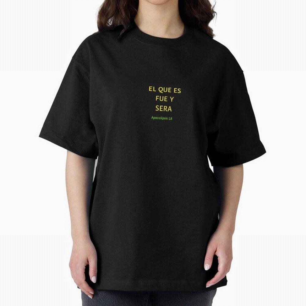 El que es, fue y ser¨¢ ¨C Apocalipsis 1,8 Oversized T-Shirt Relive Legendary Nights from the FIFA World Cup 2026 USA Canada Mexico Journey through Haaland and Mbappe Highlights, Portugal, Spain and Germany Pride, Global Supporter Spirit, Legendary
