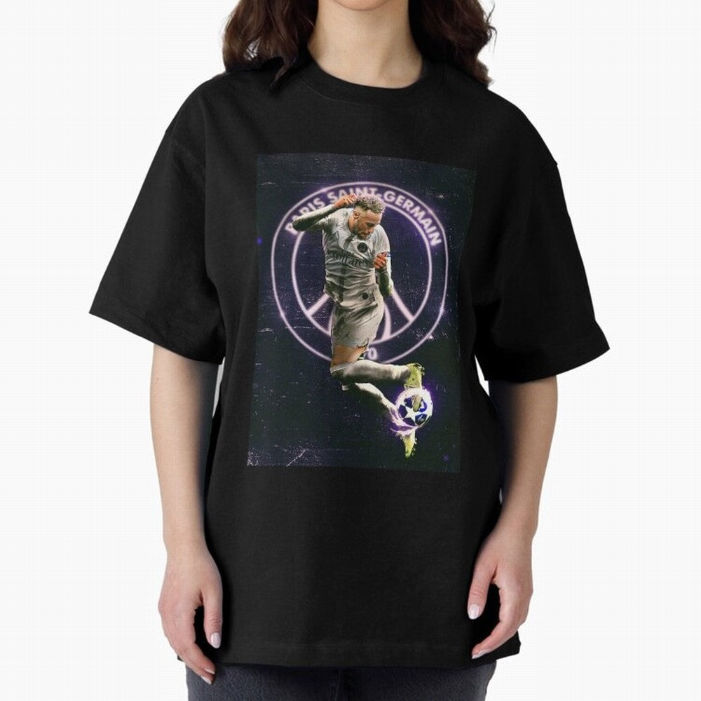 Skill Neymar Oversized T-Shirt Bring World Football Passion into FIFA World Cup 2026 USA Canada Mexico for Fans of Messi, Neymar and Mbappe and France and Portugal, Bringing Stadium Memories, Football Loyalty, International Chants and Championship