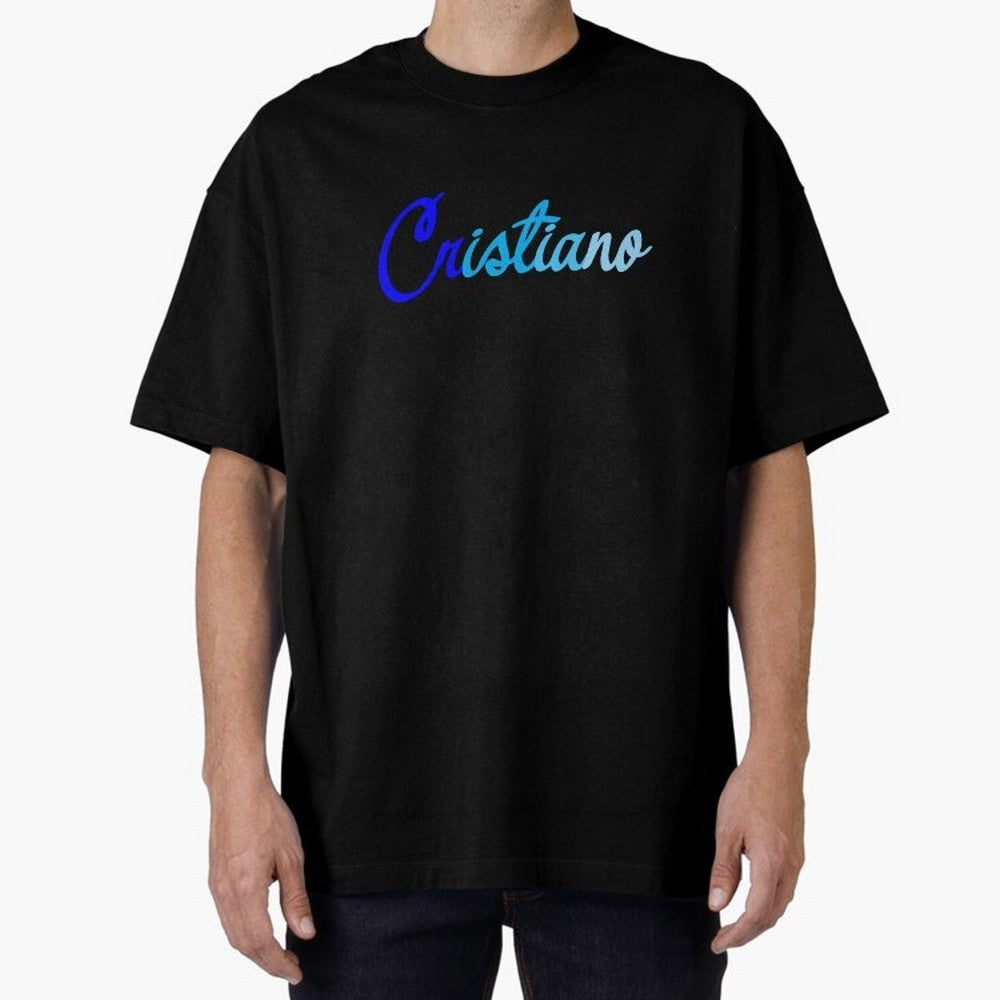 Cristiano Oversized T-Shirt Celebrate Classic Football Spirit in FIFA World Cup 2026 Group Stage Highlighting Neymar, Argentina and Brazil Energy, Football Passion, Legendary Performances, Festival Vibes and Supporter Community; Perfect for People