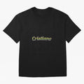 Cristiano Oversized T-Shirt Follow Global Football Passion for FIFA World Cup 2026, Celebrating Haaland and Mbappe, Netherlands, Retro Football Energy, Iconic Rivalries, Trophy Chase Drama and Stadium Atmosphere; Great for Watch Parties, Sports