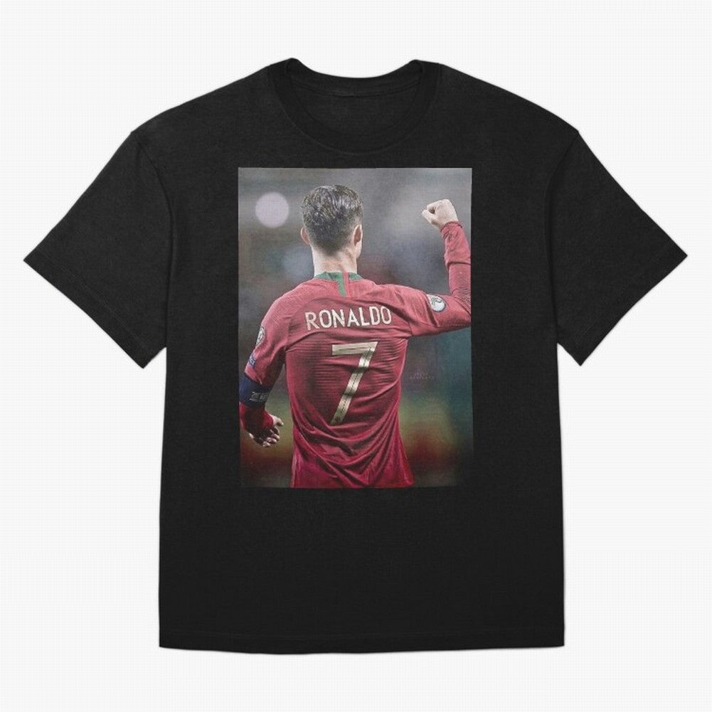 Cristiano Ronaldo CR7 Oversized T-Shirt Celebrate Every Goal in FIFA World Cup 2026 Spirit, with Brazil, Portugal and Argentina, Haaland and Mbappe, Supporter Pride, Iconic Celebrations, Legendary Names and Global Match Day Energy; Created for