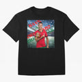 Have a Cristiano Christmas Oversized T-Shirt Support FIFA World Cup 2026 Celebrating CR7 and Messi, Brazil, Portugal and Argentina Energy, Worldwide Fan Energy, Dramatic Goals, Stadium Lights and Championship Celebrations; Ideal for Passionate Fans