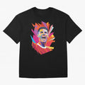 Cristiano Ronaldo Pop Art WPAP Oversized T-Shirt Fuel Your Fan Pride for Match Day Hype around FIFA World Cup 2026 Group Stage, Cristiano Ronaldo, Argentina and Brazil, Worldwide Fan Energy, Dramatic Goals, Stadium Lights and Championship