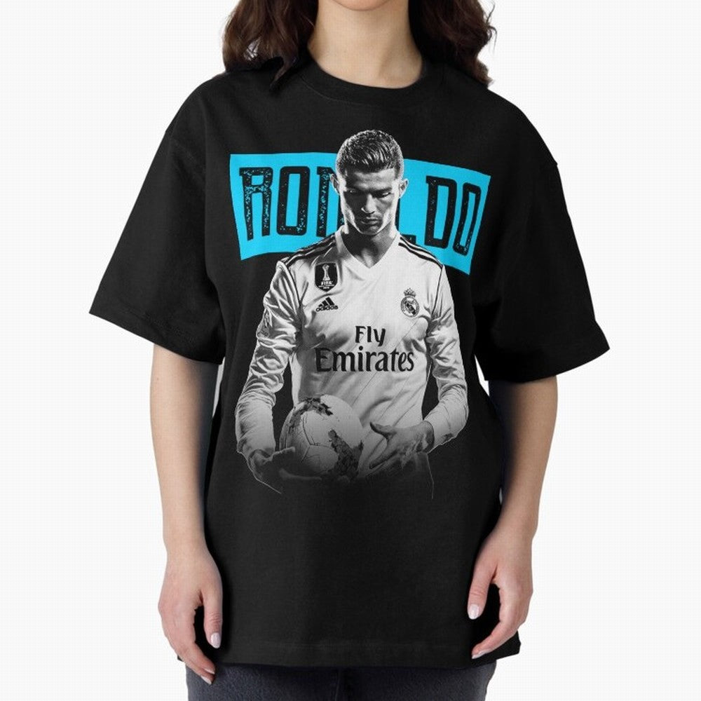 Cristiano Ronaldo The Best Oversized T-Shirt Remember Iconic Moments from Match Day Hype around FIFA World Cup 2026 Group Stage, Cristiano Ronaldo, Argentina and Brazil, Football Festival Excitement, Trophy Ambitions, Country Rivalries and Star