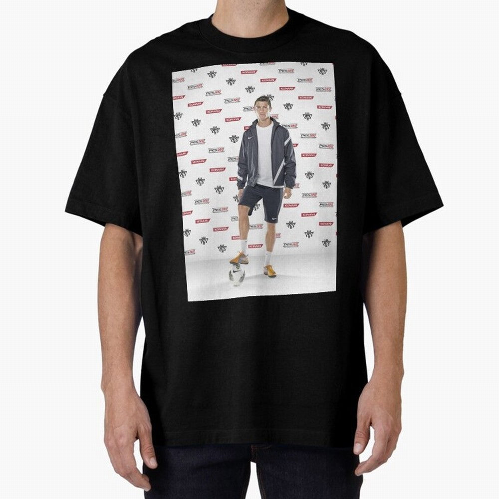 sport cristiano ronaldo football Oversized T-Shirt Bring Global Tournament Vibes to Match Day Hype around FIFA World Cup 2026 USA Canada Mexico, Messi and Cristiano Ronaldo, Netherlands, Stadium Chants, National Pride, Trophy Dreams and