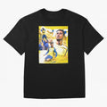 legend footballer yellow Oversized T-Shirt Celebrate Soccer Greatness during FIFA World Cup 2026 Spirit, Connected to Portugal, Mbappe, Stadium Chants, National Pride, Trophy Dreams and Unforgettable Football Memories; Ideal for Football Dads,