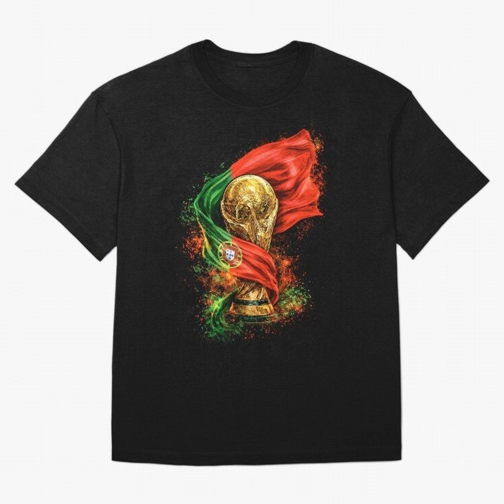 Portugal Football National Pride Oversized T-Shirt Turn Football Passion into FIFA World Cup 2026 Group Stage Spirit, Made for Germany, Neymar, Haaland and Cristiano Ronaldo, Stadium Chants, National Pride, Trophy Dreams and Unforgettable Football