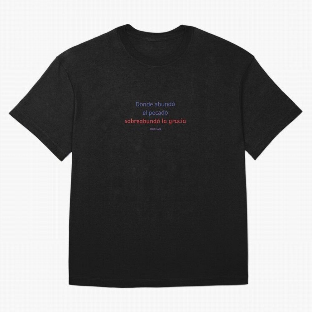 Sobreabund¨® la Gracia Oversized T-Shirt Celebrate the Next Chapter of Global Football Passion for FIFA World Cup 2026 Group Stage, with Mbappe and Neymar, Argentina, Tournament Hype, Historic Matchups, Family Viewing Parties and Global Sports