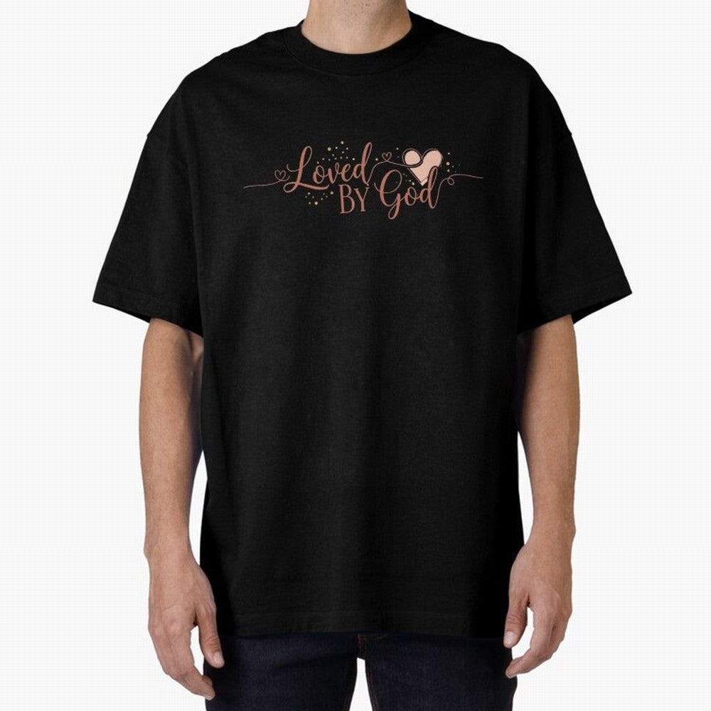 Loved by God Oversized T-Shirt Bring Legendary Rivalry Energy to the FIFA World Cup 2026 USA Canada Mexico Journey through CR7 Highlights, Brazil, Portugal and Argentina Pride, Goal Celebration Energy, Supporter Heritage, Football Icons and
