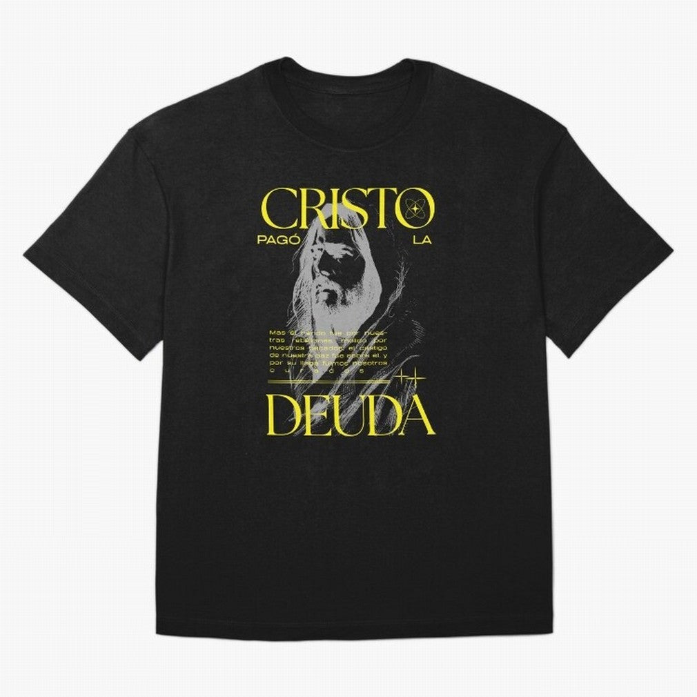 Cristo Pag¨® la Deuda - Isa¨ªas 53:5 Streetwear Style Oversized T-Shirt Celebrate Golden Goal Energy in Global Football Passion for FIFA World Cup 2026, Highlighting Mbappe, Spain and Netherlands, Retro Football Energy, Iconic Rivalries, Trophy
