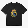 Real Madrid C.F. crest with Cristiano Ronaldo's autograph Oversized T-Shirt Support FIFA World Cup 2026 Group Stage Spirit, Built around Argentina and Brazil, Cristiano Ronaldo, Football Passion, Legendary Performances, Festival Vibes and Supporter