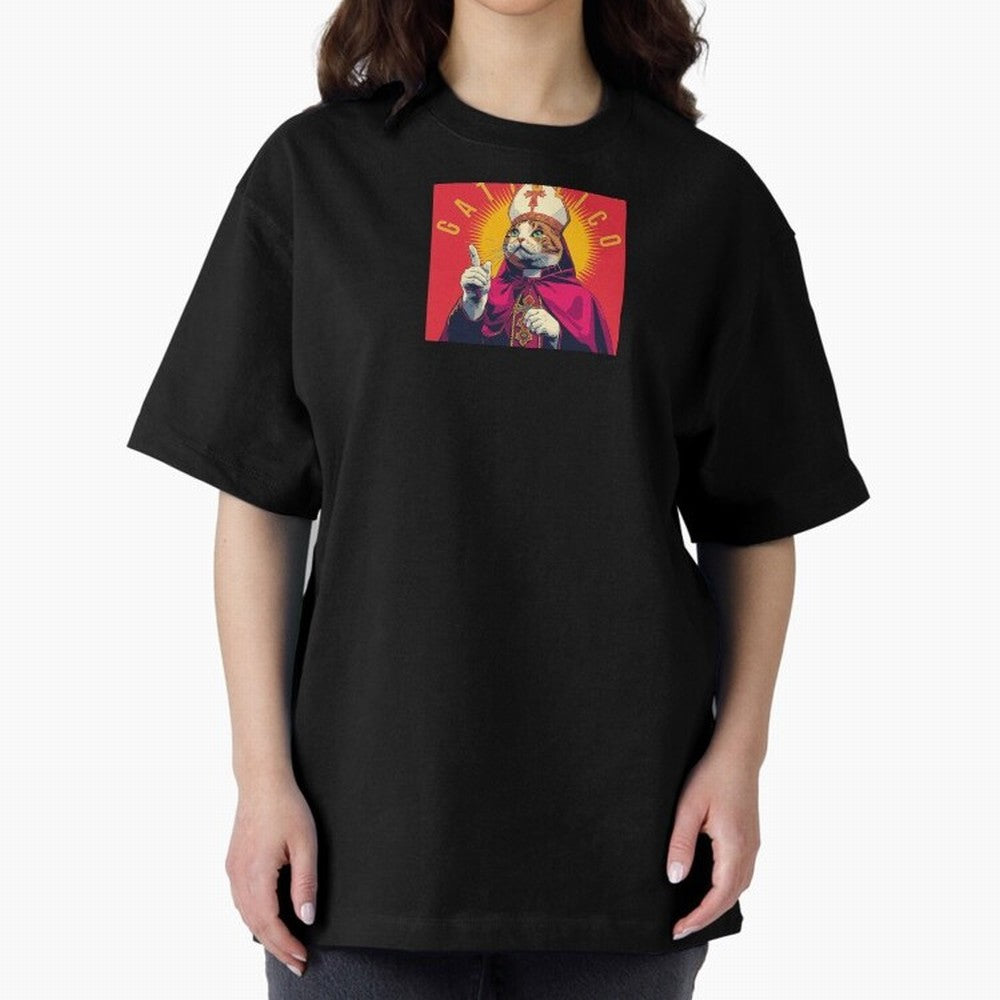Gattolico Oversized T-Shirt Honor the Beautiful Game during FIFA World Cup 2026 USA Canada Mexico Spirit, Connected to Spain and Netherlands, Messi, CR7 and Mbappe, Global Supporter Spirit, Legendary Goals, National Colors and Tournament