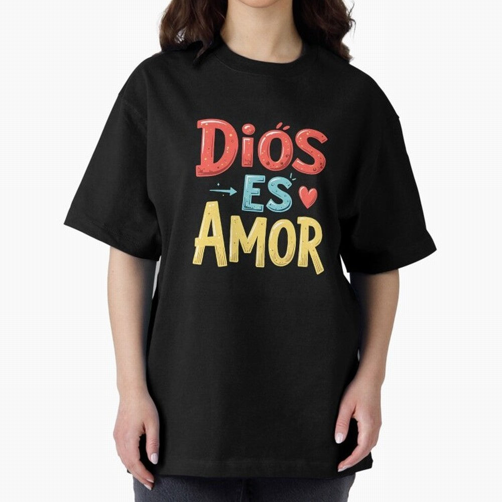 Dios Es Amor T Shirt Oversized T-Shirt Bring Stadium Energy to Global Football Passion for FIFA World Cup 2026, Connected to Messi and Cristiano Ronaldo, Brazil, Football Festival Excitement, Trophy Ambitions, Country Rivalries and Star Player