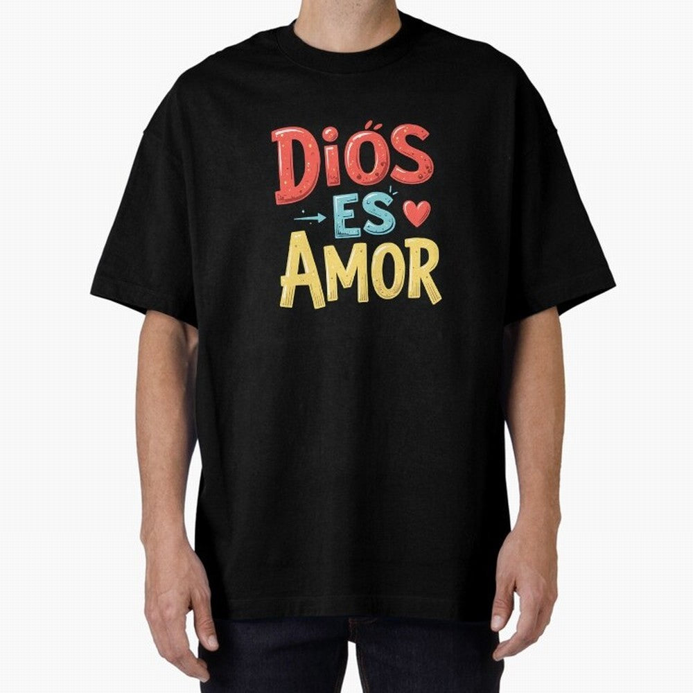 Dios Es Amor T Shirt Oversized T-Shirt Bring Stadium Energy to Global Football Passion for FIFA World Cup 2026, Connected to Messi and Cristiano Ronaldo, Brazil, Football Festival Excitement, Trophy Ambitions, Country Rivalries and Star Player
