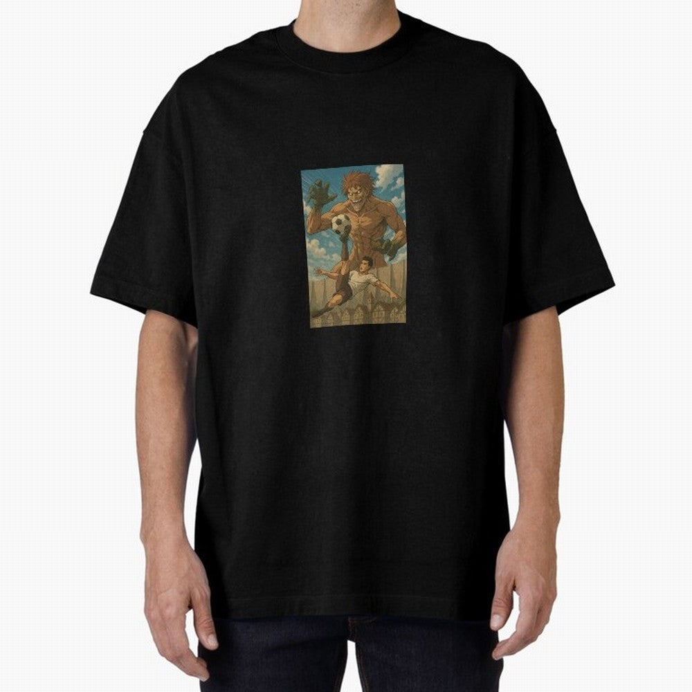 Cristiano Chilean Juventus on Titan Oversized T-Shirt Celebrate Unforgettable Nights in FIFA World Cup 2026 USA Canada Mexico for Fans of CR7 and Brazil, Bringing Football History, Final Match Energy, Crowd Noise and Once in a Lifetime Moments;