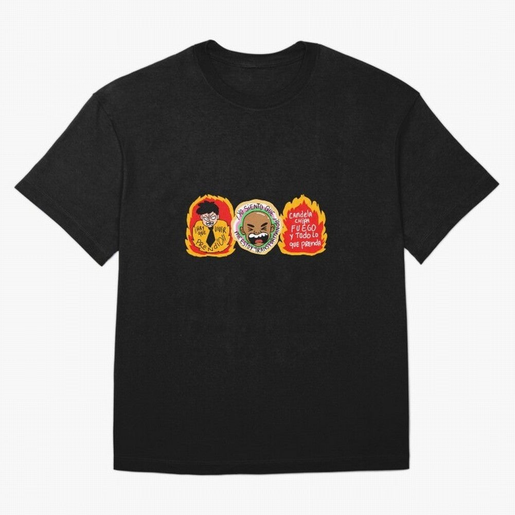 Hay Que Vivir Prendo Yo Siento Que Me Estoy Transformando Candela Chipa Fuego Y Todo Lo Que Prenda Oversized T-Shirt Show Match Day Excitement for Match Day Hype around FIFA World Cup 2026 USA Canada Mexico, Messi, CR7 and Mbappe, Netherlands, Fan