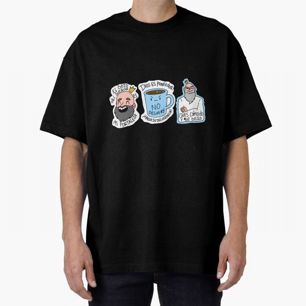 El Gozo Del Seor Es Mi Fortaleza Recuerda Que Dios Es Proveedor No Delivery Oversized T-Shirt Make the Season About FIFA World Cup 2026 Group Stage for Fans of Messi and Portugal, Spain and Germany, Bringing Championship Spirit, Famous Goals,