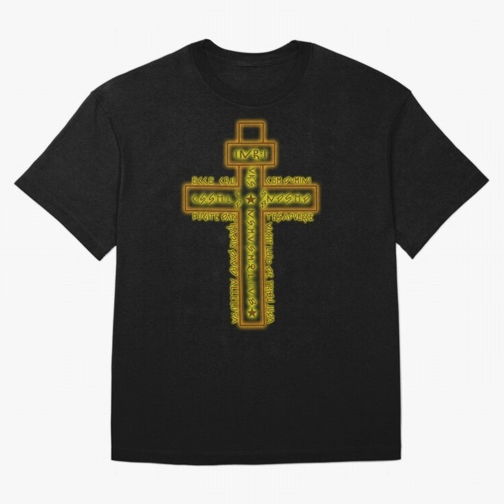 Cruz del Santo Padre Benito Color Oversized T-Shirt Carry the Dream of Match Day Hype around FIFA World Cup 2026 Group Stage, Messi, England, France and Netherlands, Retro Football Energy, Iconic Rivalries, Trophy Chase Drama and Stadium