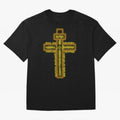 Cruz del Santo Padre Benito Color Oversized T-Shirt Carry the Dream of Match Day Hype around FIFA World Cup 2026 Group Stage, Messi, England, France and Netherlands, Retro Football Energy, Iconic Rivalries, Trophy Chase Drama and Stadium