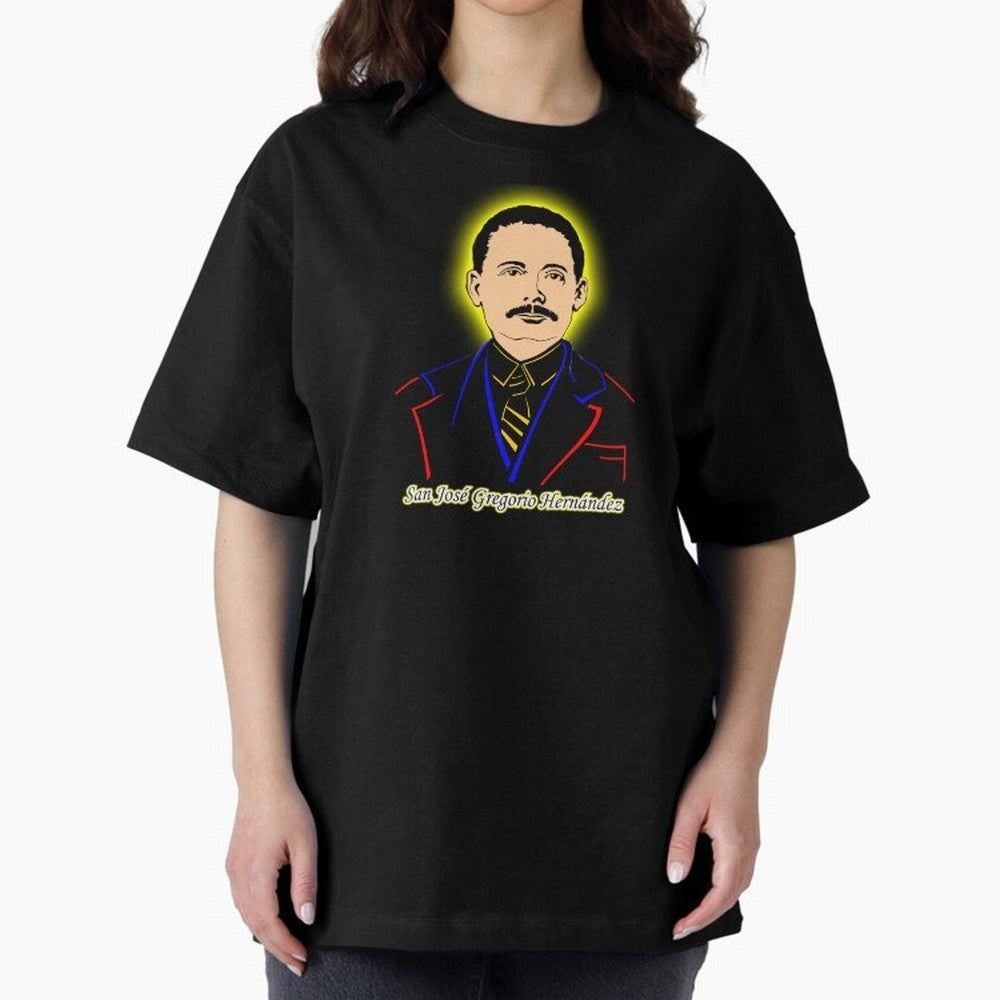 San Jos¨¦ Gregorio Hern¨¢ndez Oversized T-Shirt Enjoy the Biggest Football Party of FIFA World Cup 2026 Connected to Messi and Cristiano Ronaldo, Spain and Netherlands Energy, Champion Mindset, Group Stage Buzz, Knockout Tension and Passionate Fan