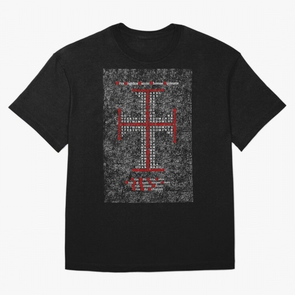 Cruz Ang¨¦lica de Santo Tom¨¢s de Aquino Relieve Oversized T-Shirt Support the FIFA World Cup 2026 Group Stage Journey through CR7 and Messi Highlights, England Pride, Sports Nostalgia, International Competition, Famous Players and Unforgettable