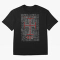 Cruz Ang¨¦lica de Santo Tom¨¢s de Aquino Relieve Oversized T-Shirt Support the FIFA World Cup 2026 Group Stage Journey through CR7 and Messi Highlights, England Pride, Sports Nostalgia, International Competition, Famous Players and Unforgettable