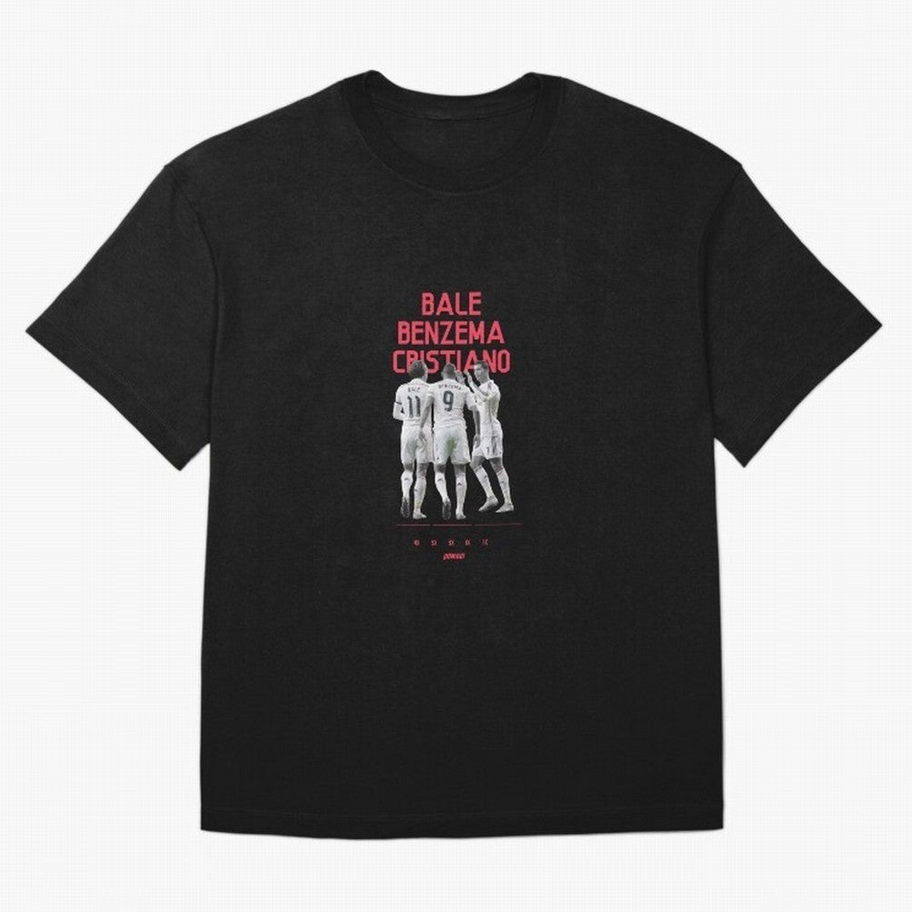 Real Madrid | Bale Benzema Cristiano Oversized T-Shirt Relive FIFA World Cup 2026 for Fans of Messi and England and Germany, Bringing Supporter Pride, Iconic Celebrations, Legendary Names and Global Match Day Energy; Made for Die Hard Supporters,