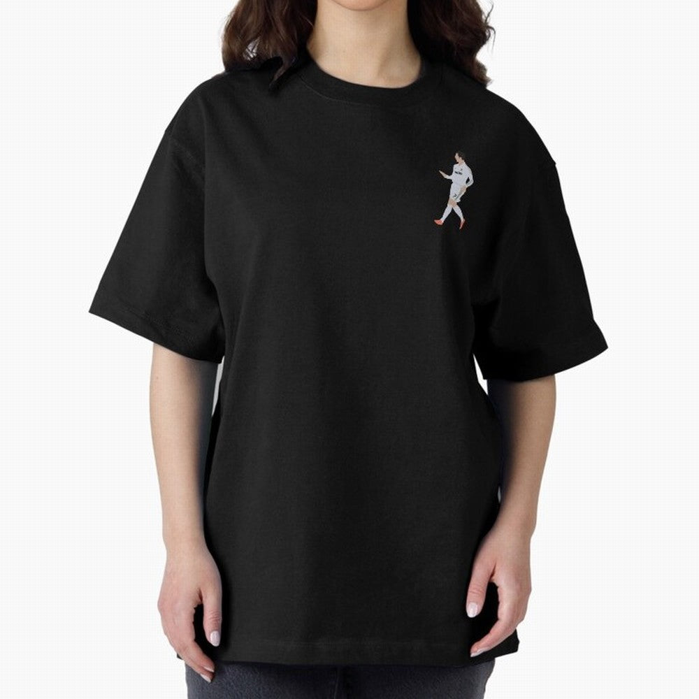 Cristiano Calma Celebration Art Oversized T-Shirt Celebrate Global Passion for FIFA World Cup 2026 Spirit, Filled with Brazil, Neymar, Stadium Memories, Football Loyalty, International Chants and Championship Tradition; Made for Die Hard