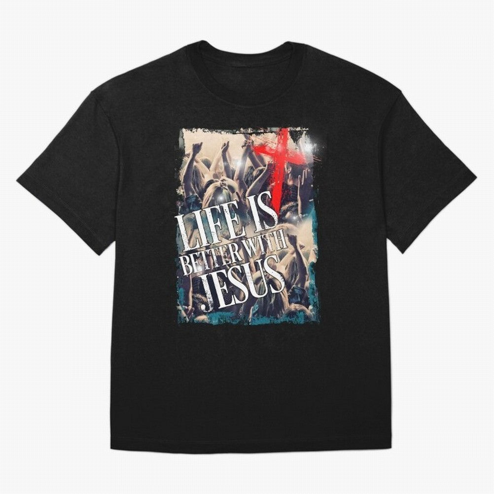 LIfe is Better with Jesus Oversized T-Shirt Follow the Road to the FIFA World Cup 2026 Group Stage Journey through Cristiano Ronaldo, Haaland and CR7 Highlights, Brazil, Portugal and Argentina Pride, Champion Mindset, Group Stage Buzz, Knockout