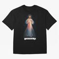 Imagen de la Divina Misericordia, JES¨²S EN T¨ª CONF¨ªO regalos cat¨®licos y cristianos, Oversized T-Shirt Celebrate Global Passion for FIFA World Cup 2026 USA Canada Mexico for Fans of CR7 and Messi and Spain and Netherlands, Bringing Football